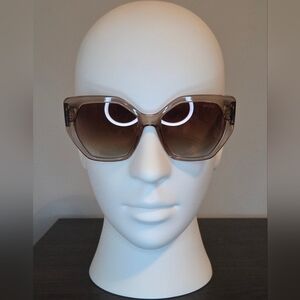 Guess GU7741 Oversized Geometric Sunglasses 57-17-140 Tortoiseshell Brown NEW